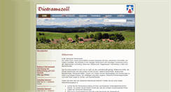 Desktop Screenshot of dietramszell.de